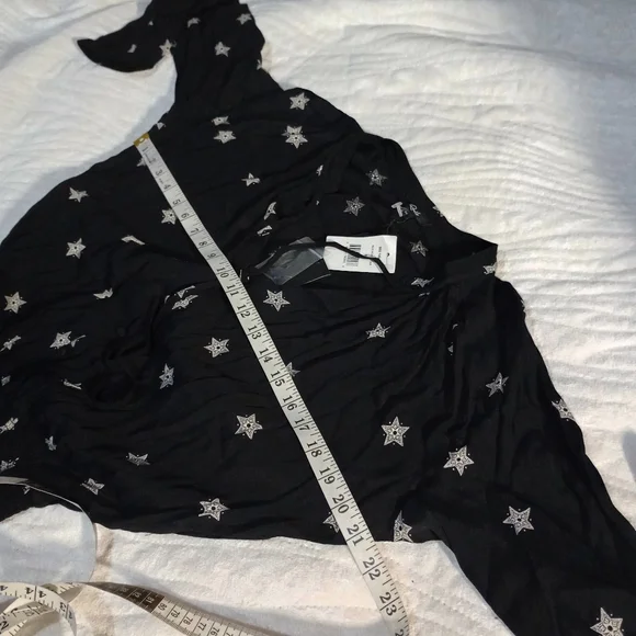 Rails jasmine smocked waist dress in black rivet star - Picture 6 of 8